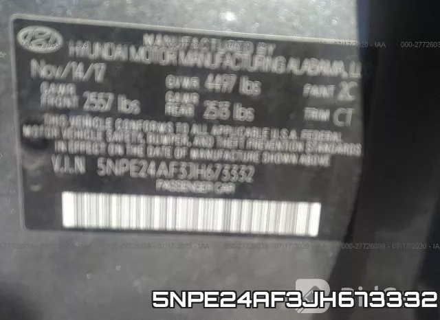 5NPE24AF3JH673332 фото 10