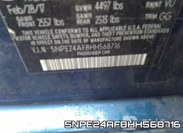 5NPE24AF8HH568716 фото 10