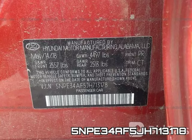 5NPE34AF5JH713178 фото 10