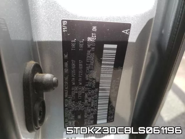 5TDKZ3DC8LS061196 фото 2