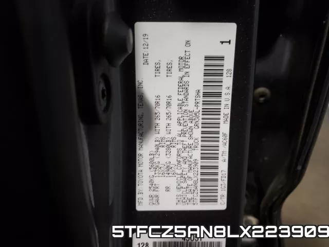 5TFCZ5AN8LX223909 фото 2