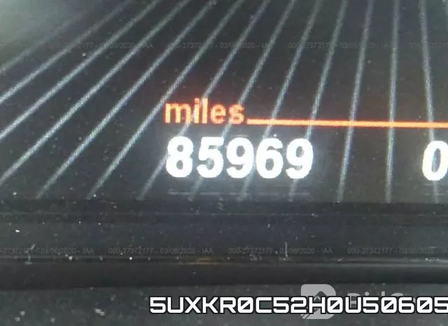 5UXKR0C52H0U50605 фото 8