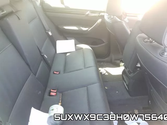 5UXWX9C38H0W75640 фото 7