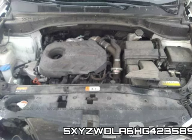 5XYZWDLA6HG423589 фото 2