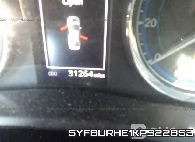 5YFBURHE1KP922853 фото 8