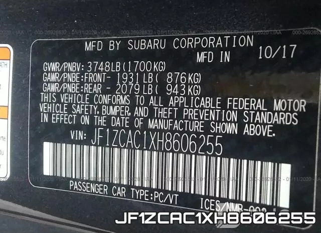 JF1ZCAC1XH8606255 фото 10