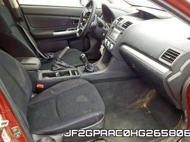 JF2GPAAC0HG265806 фото 6
