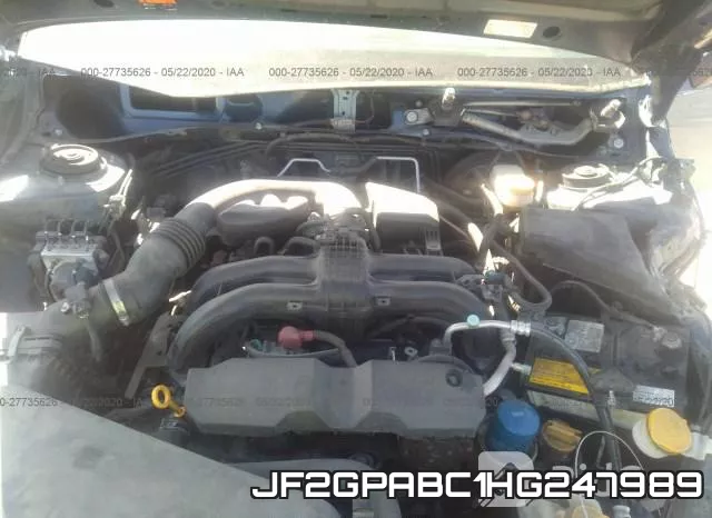 JF2GPABC1HG247989 фото 2