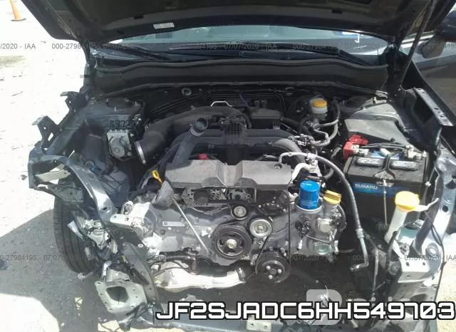 JF2SJADC6HH549703 фото 2