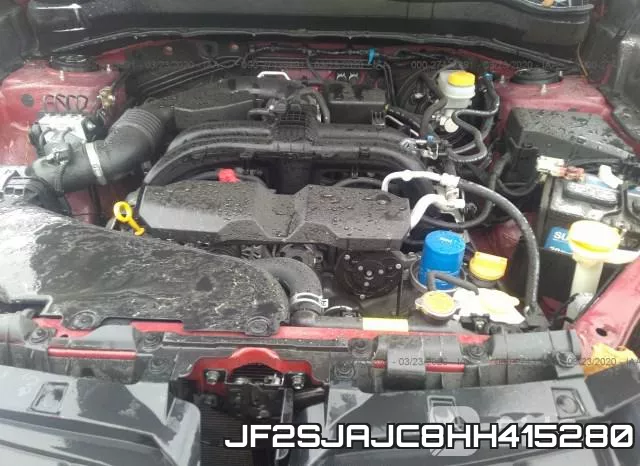 JF2SJAJC8HH415280 фото 2