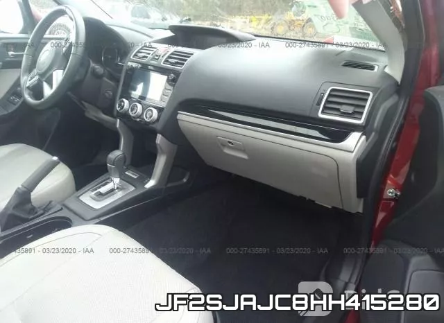 JF2SJAJC8HH415280 фото 6