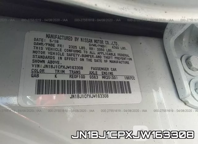 JN1BJ1CPXJW163308 фото 10