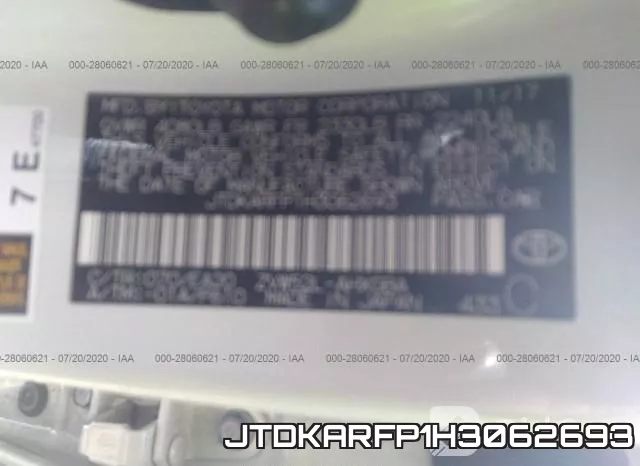 JTDKARFP1H3062693 фото 10