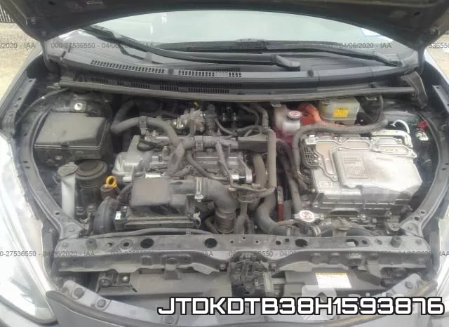 JTDKDTB38H1593876 фото 2
