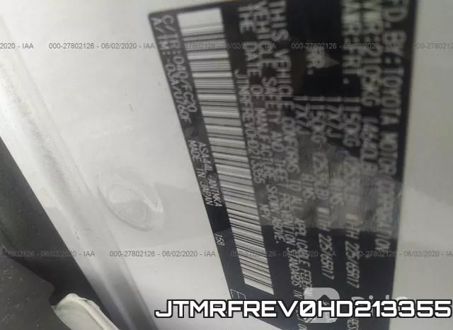 JTMRFREV0HD213355 фото 10