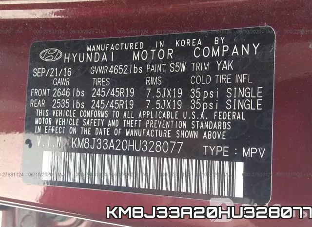 KM8J33A20HU328077 фото 10