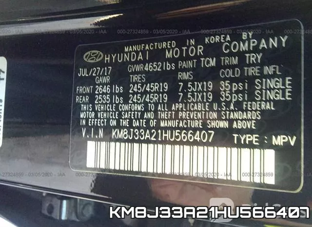 KM8J33A21HU566407 фото 10