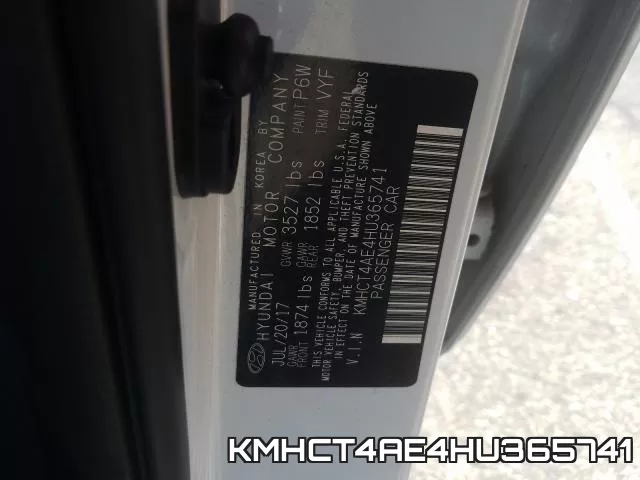 KMHCT4AE4HU365741 фото 2
