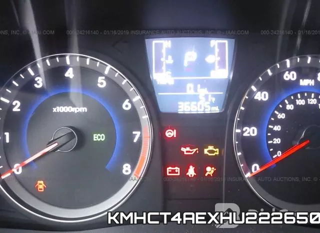 KMHCT4AEXHU222650 фото 8