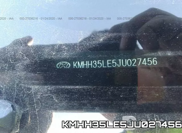 KMHH35LE5JU027456 фото 10
