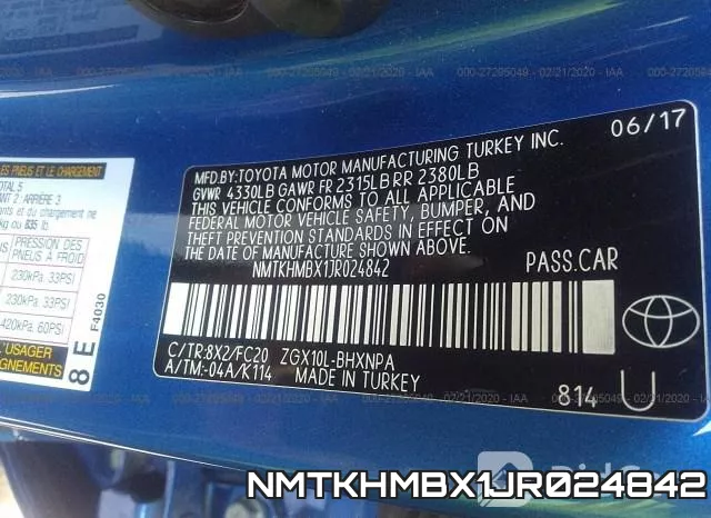 NMTKHMBX1JR024842 фото 10