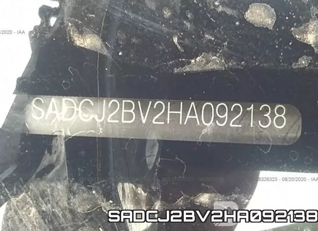 SADCJ2BV2HA092138 фото 10