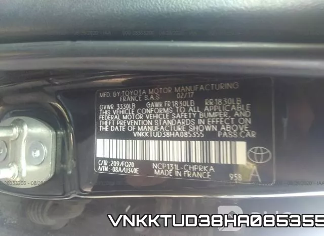 VNKKTUD38HA085355 фото 10