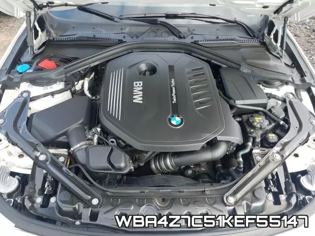 WBA4Z7C51KEF55147 фото 8