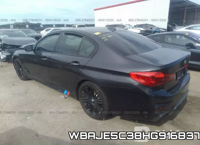 WBAJE5C38HG916837 фото 4
