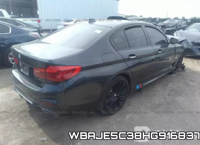 WBAJE5C38HG916837 фото 5