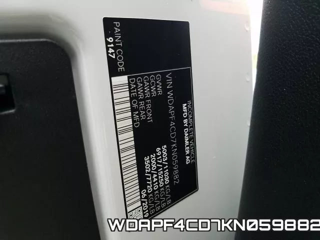 WDAPF4CD7KN059882 фото 2