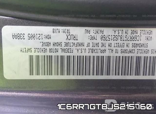 1C6RR7GT8JS215760 фото 10