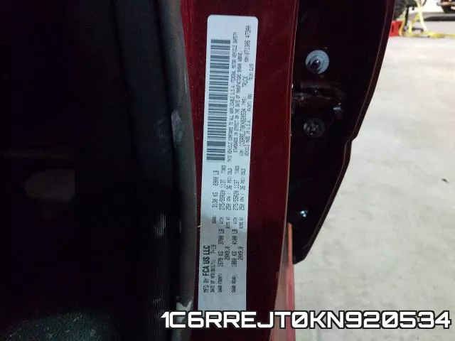 1C6RREJT0KN920534 фото 2