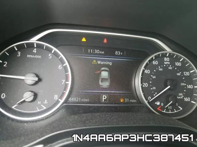 1N4AA6AP3HC387451 фото 9