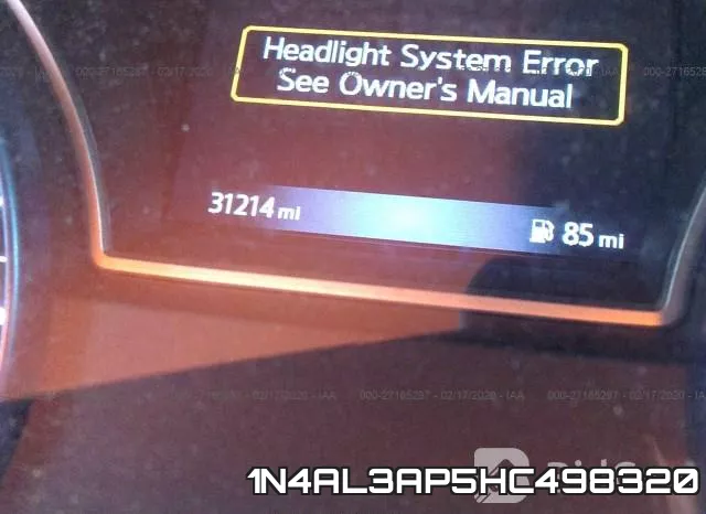 1N4AL3AP5HC498320 фото 8