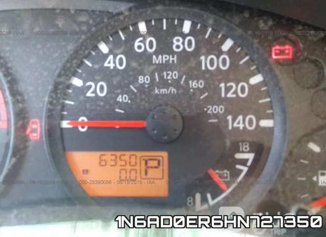 1N6AD0ER6HN727350 фото 8