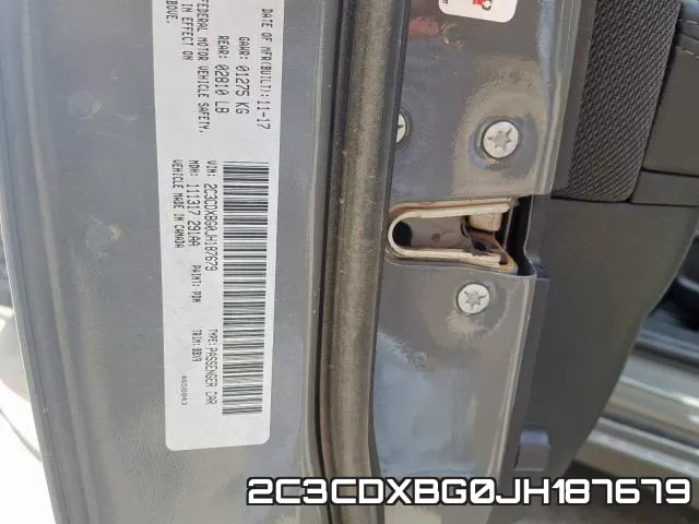 2C3CDXBG0JH187679 фото 2