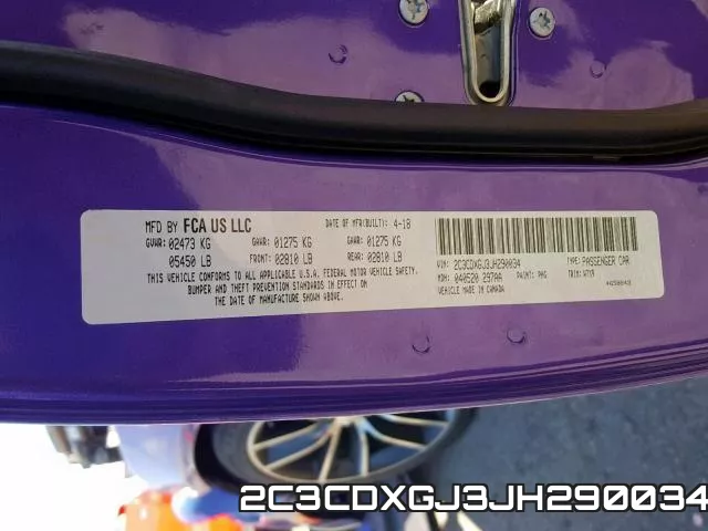 2C3CDXGJ3JH290034 фото 2