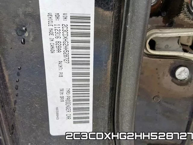 2C3CDXHG2HH528727 фото 2