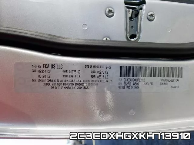 2C3CDXHGXKH713910 фото 2