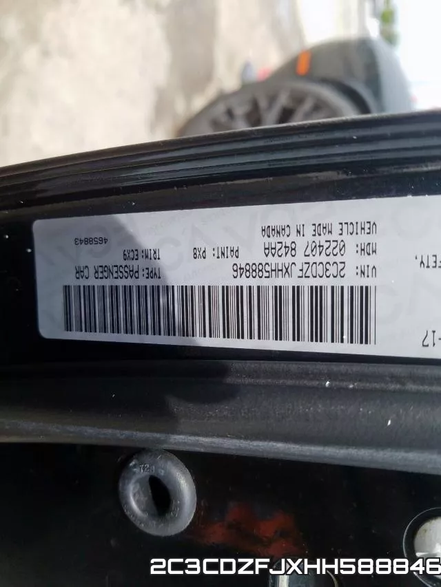 2C3CDZFJXHH588846 фото 2