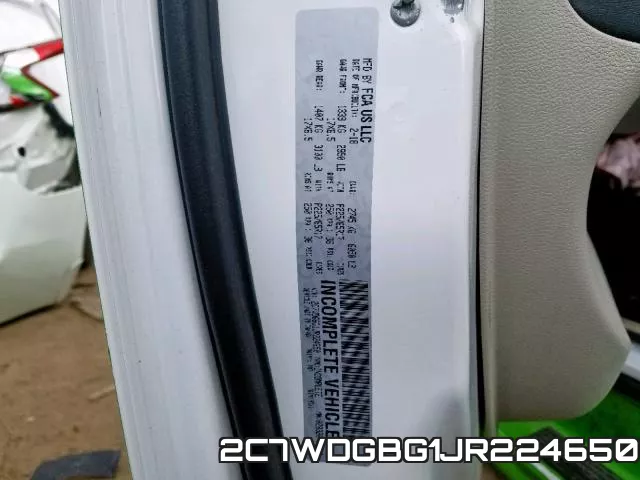 2C7WDGBG1JR224650 фото 2