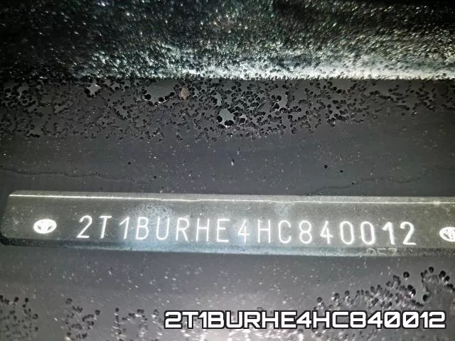 2T1BURHE4HC840012 фото 2
