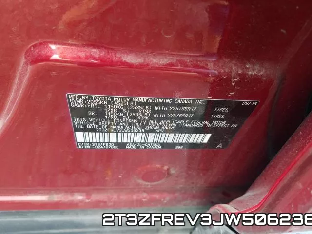 2T3ZFREV3JW506238 фото 2