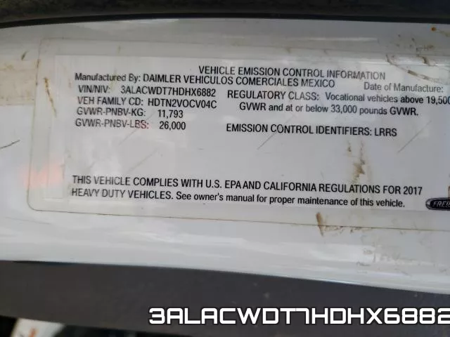 3ALACWDT7HDHX6882 фото 2