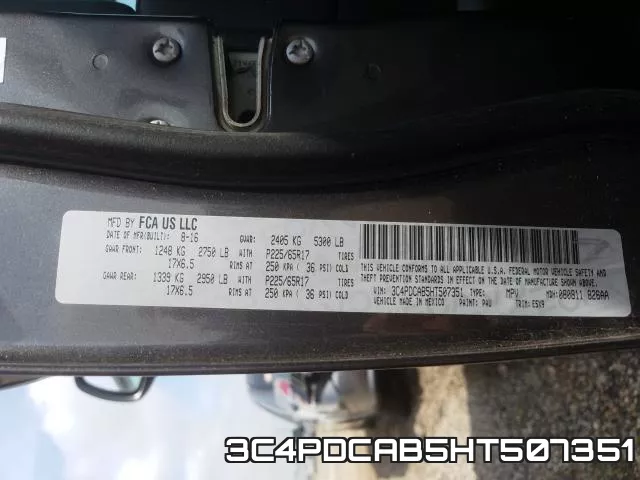 3C4PDCAB5HT507351 фото 2