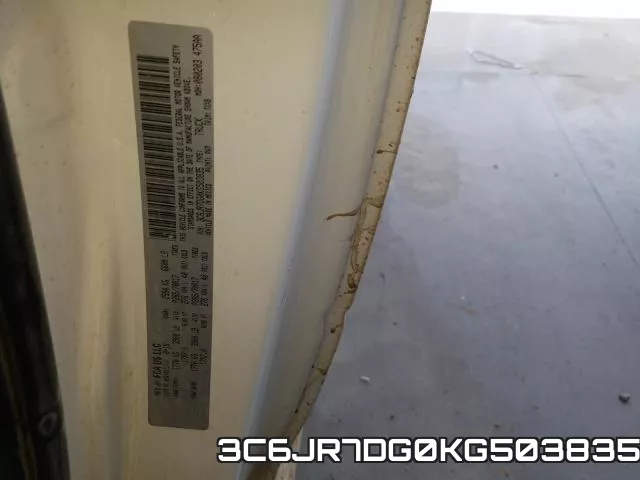 3C6JR7DG0KG503835 фото 2