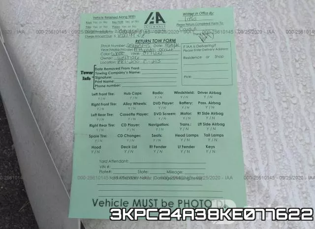 3KPC24A38KE077622 фото 10