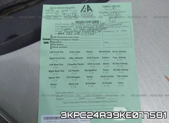 3KPC24A39KE077581 фото 10