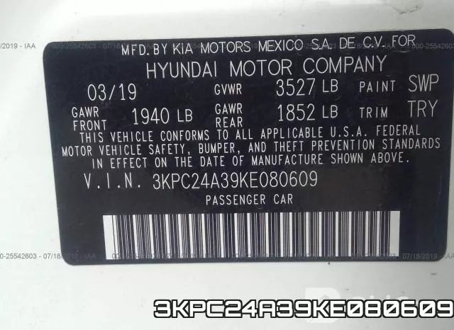 3KPC24A39KE080609 фото 10